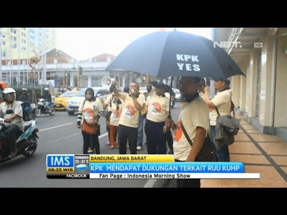 IMS - Dukungan terhadap KPK terkait rencana revisi RUU KUHP