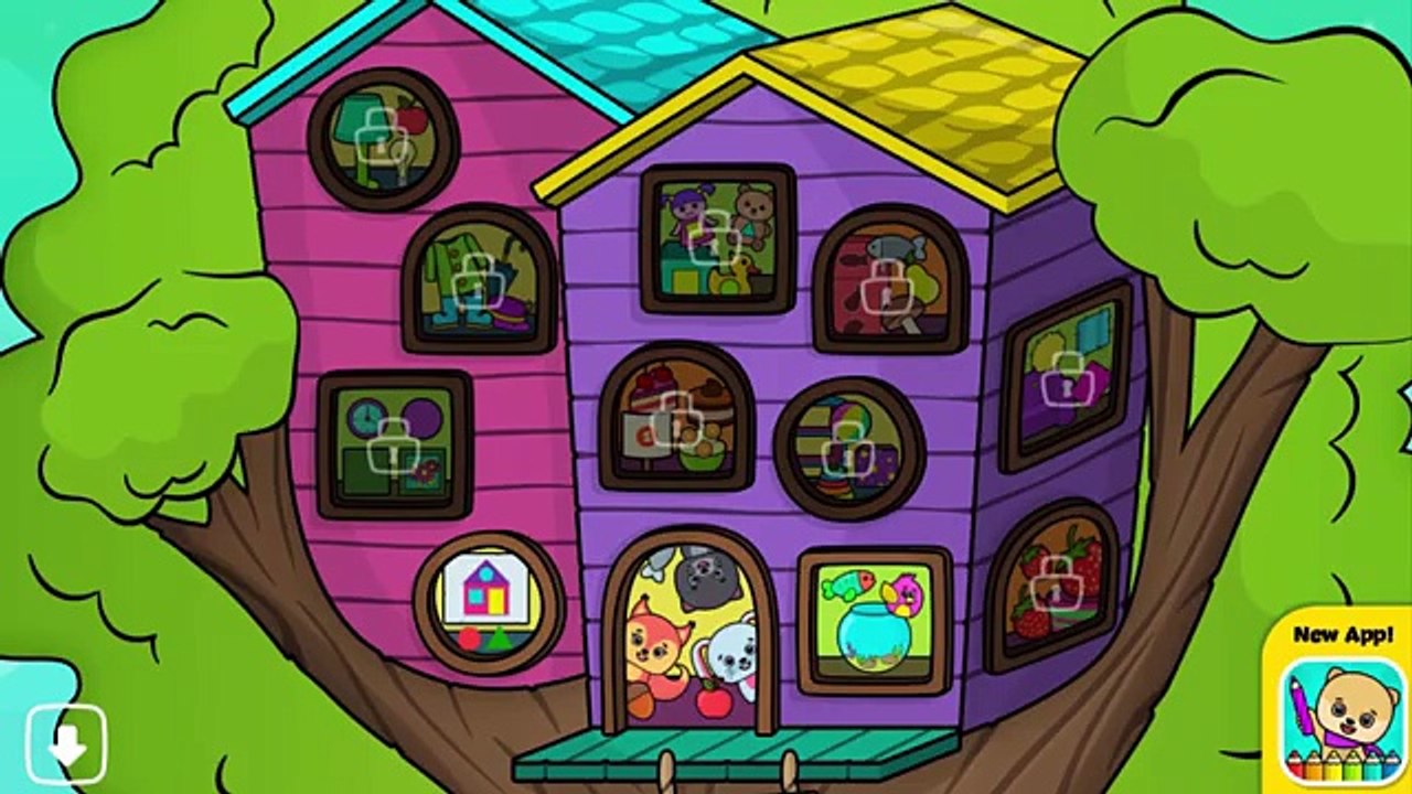 Learning Colors, shapes, Big and Small - Preschool Games for Kids and toddlers