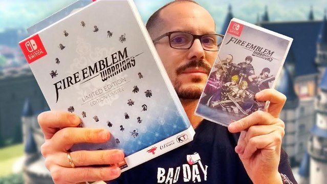 Unboxing Fire Emblem Warriors Nintendo Switch