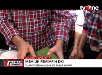 Djarot Berkunjung ke Pasar Kemiri