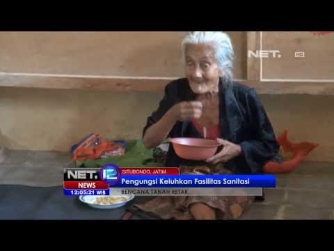 NET12 - Minimnya sanitasi warga Situbondo yang mengungsi buat warga tak nyaman