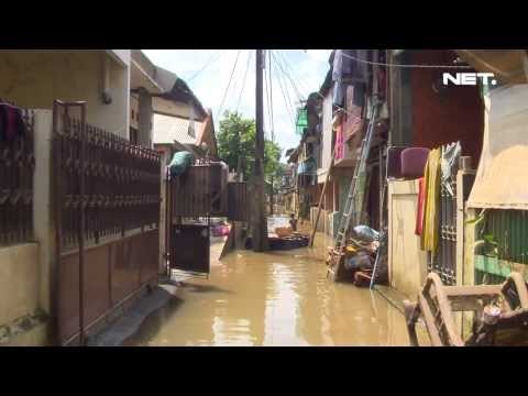 NET24 - Banjir Jakarta di siang hari 23 Februari 2014