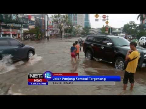 NET12 - Jalan panjang kembali tergenang banjir