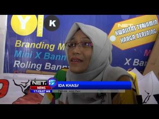 NET17 Caleg Improvisasi Pasang Foto pada Badan Mobil