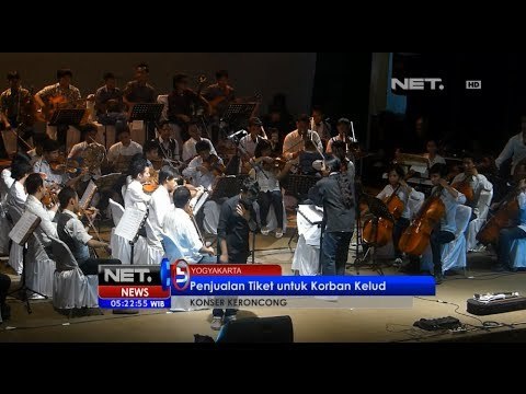 NET5 - Konser Keroncong untuk korban Kelud di Yogyakarta