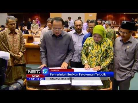 NET17 - Pemerintah menurunkan ongkos naik haji tahun 2014