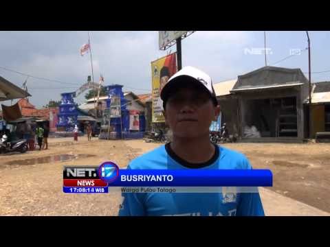 NET17 - Pulau pulau kecil banyak atribut kampanye