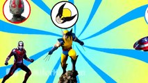 Wrong Heads - X-Men Superheroes ft. Wolverine