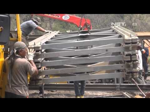 NET12 Dua Dusun di Malang Terisolir Akibat Putusnya Jembatan Penghubung Akibat Diterjang Lahar Hujan