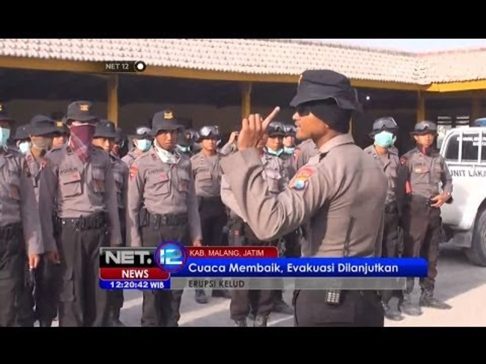 NET12 - Cuaca Membaik Evakuasi Kelud Dilanjutkan