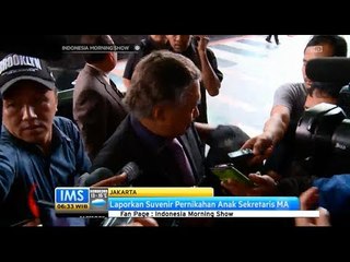 IMS - Hakim Agung Gayus Lumbuun datangi KPK laporkan suvenir pernikahan mewah