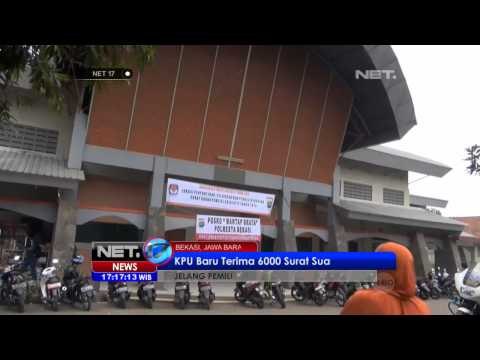 NET17 - Penambahan tenaga pelipat surat suara dilakukan oleh KPU di berbagai daerah