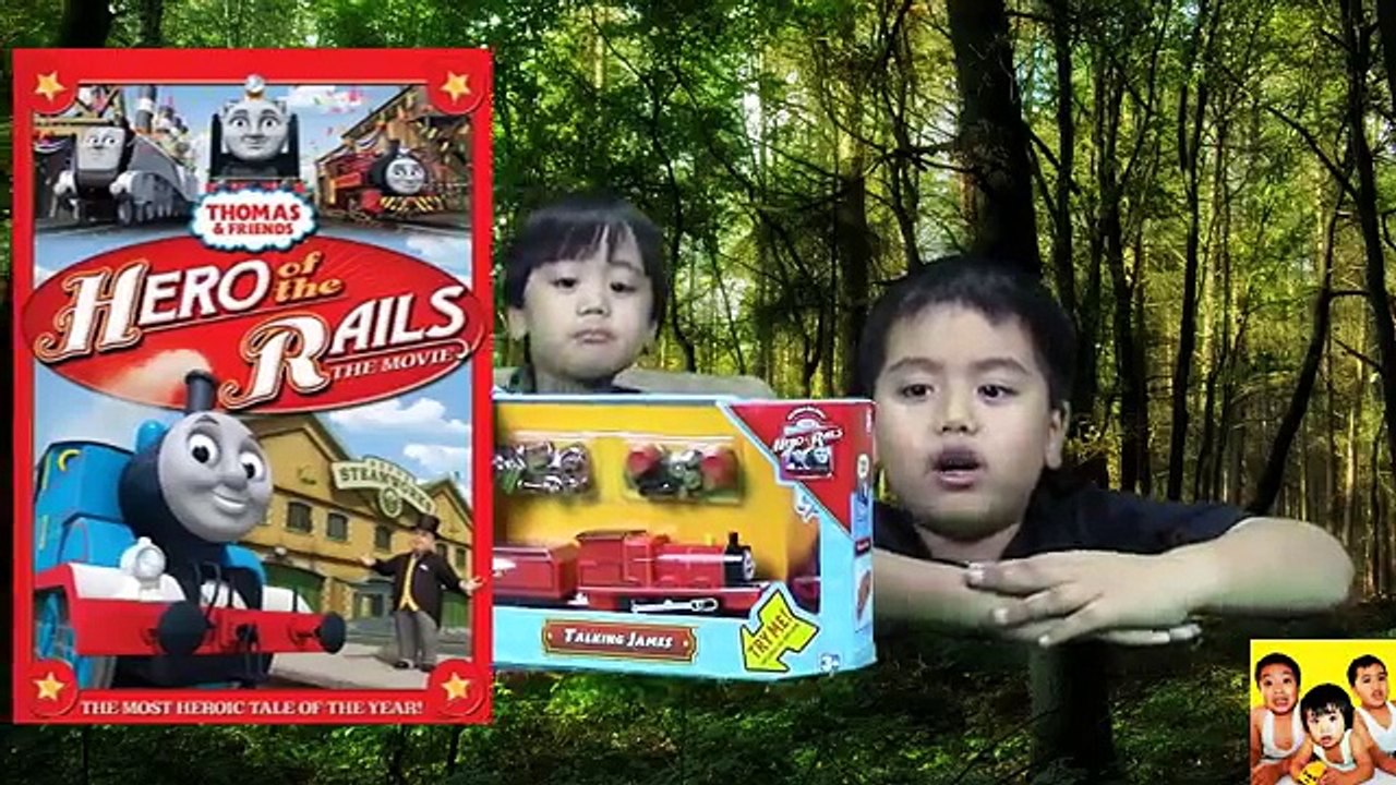 THOMAS AND FRIENDS TRACKMASTER FLIP FACE TALKING JAMES Thomas the Tank Toy Trains Hero of the Rails