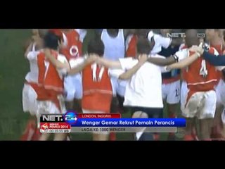 NET24-Laga ke-1000 Wenger