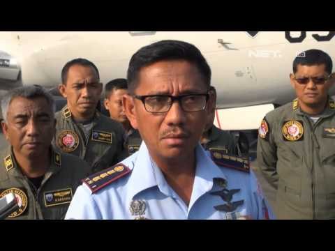 NET12 - Pencarian pesawat Malaysia Airlines dilakukan pasukan TNI AU kali ini di Selat Malaka
