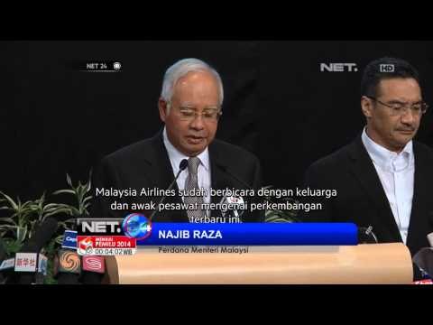 NET24-Kepastian Posisi Pesawat MAS MH 370 Diperoleh dari Data Satelit Milik Inggris