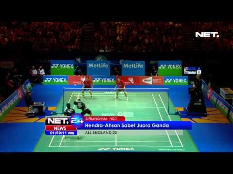NET24 Kemenangan Tontowi Liliyana dan Ahsan Hendra di All England 2014