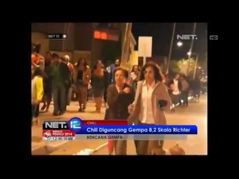 NET12 - Chili diguncang gempa 8,2 Skala Richter