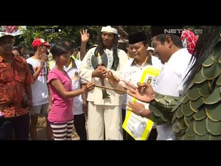 NET12 - Hidayat Nurwahid berkampanye di pemukiman padat penduduk di Cilandak Jakarta Selatan