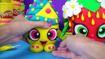 SHOPKINS Playdoh EGG SURPRISES with Strawberry Kiss, Corny Cob and Cupcake Queen // TUYC