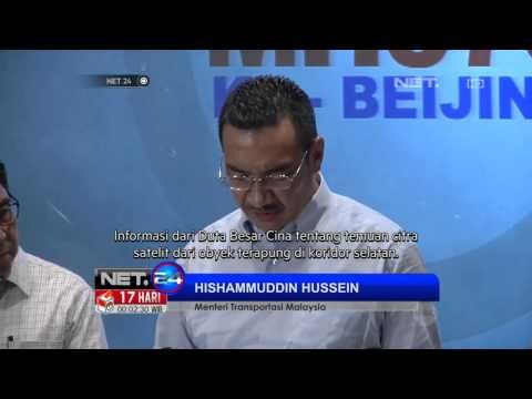 NET24-Satelit Badan Antariksa China merilis bagian pesawat MH370