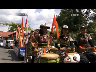 NET12-Pawai Bersama 12 parpol Peserta Pemilu di Kulonprogo Yogya