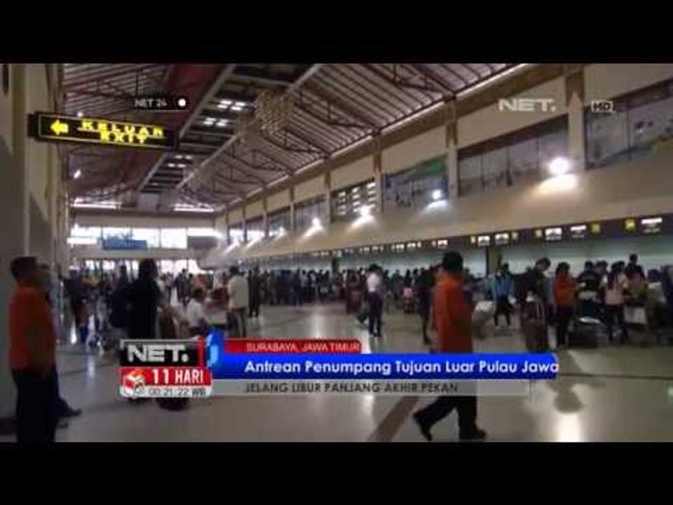 NET24 - Lonjakan penumpang di Bandara Soetta je...