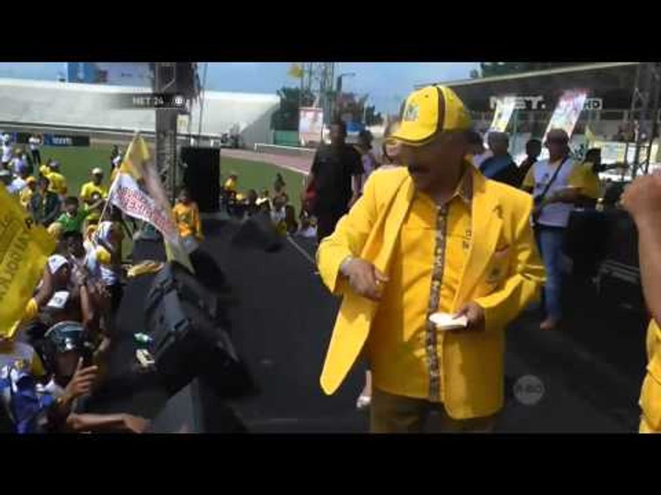NET24 - Kampanye Golkar di Karawang Membagi bag...