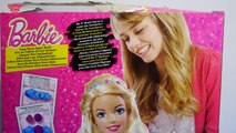 ألعاب بنات رأس باربي و تسريحات شعر روعة للبنات Barbie Styling Head