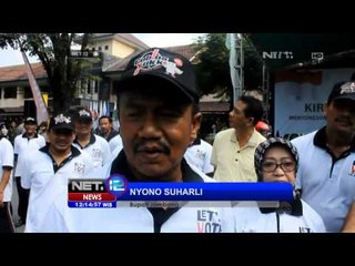 NET12-Pelepasan Merpati Demokrasi Kirab Politik di Jombang