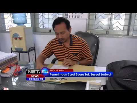 NET24-Surat Suara Telat Sampai ke Daerah-daerah