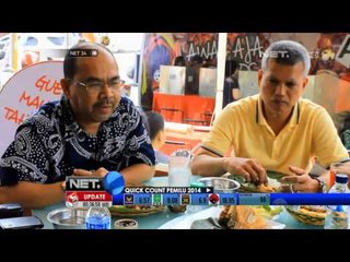 NET24 - Menu gratis dan hadiah disediakan untuk para pemilih di Medan dan Cirebon