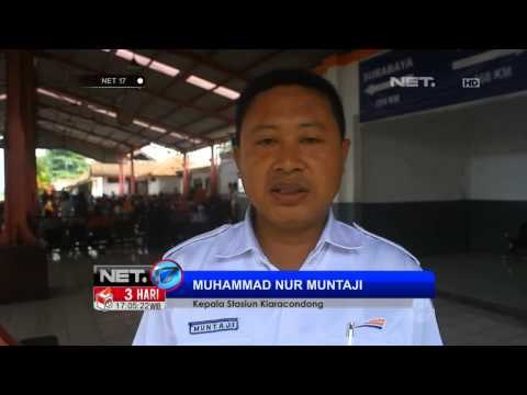 NET17-Keterlambatan Jadwal Kereta Akibat Anjloknya Kereta Malabar