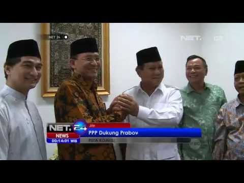 NET24-PPP Resmi Berkoalisi dengan Gerindra Usung Prabowo Sebagai Capres