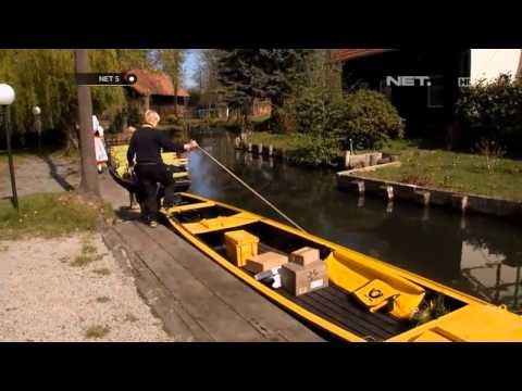 NET5 - Perahu khusus petugas pengantar pos di Jerman