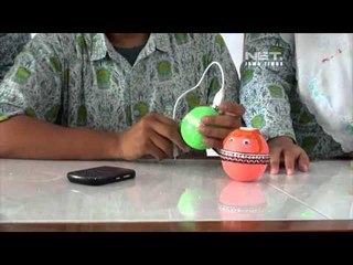 NET JATIM - Siswa di Ponogrogo ciptakan Power Bank dari limbah ketela