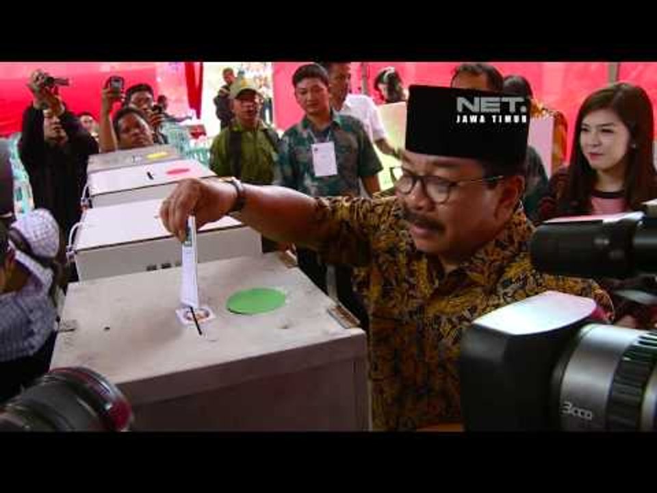 NET JATIM - Gubernur Jawa Timur Yakin Demokrat Masuk 3 Besar