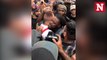 Black protester hugs Neo-Nazi outside Richard Spencer event