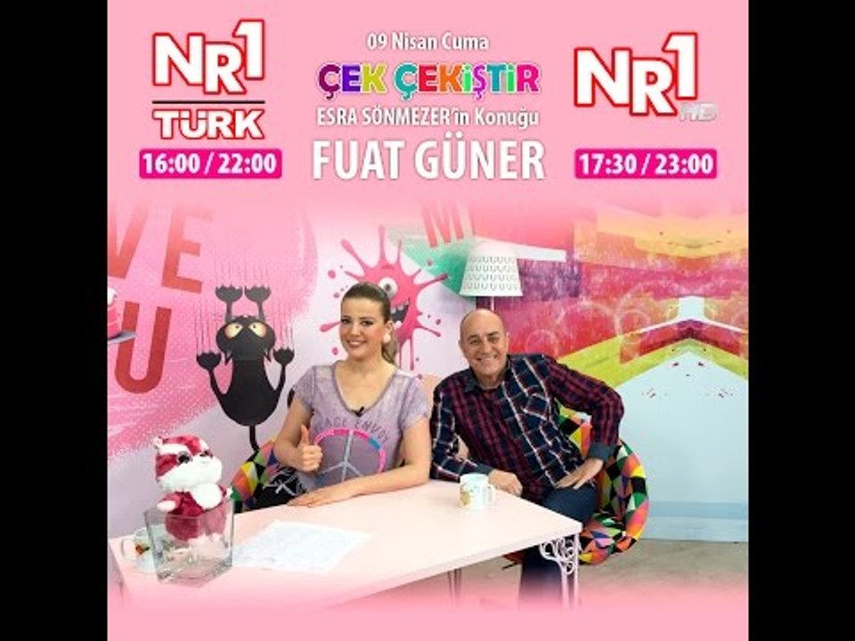 Çek Çekiştir'in Konuğu Fuat Güner  Number1 Türk TV'de!