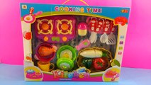 Velcro Cutting Toy Deluxe Fish & Vegetables Cooking Set and Deluxe Pizza Party Cooking Play Set