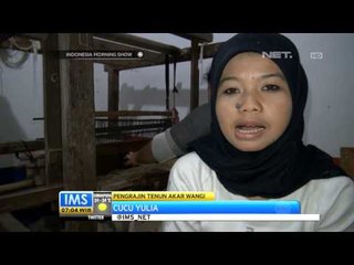 IMS - Kerajinan dari pohon akar wangi di Garut