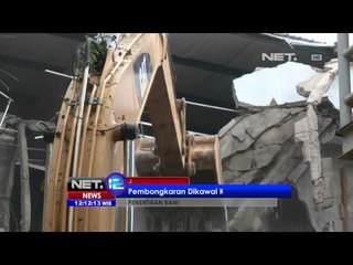 NET12 - Bangunan 2 lantai seluas 600 meter di Kemayoran karena tidak miliki ijin