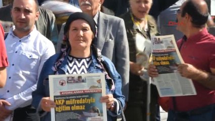 İzmir Adliye Önünde Müfredat Açıklaması