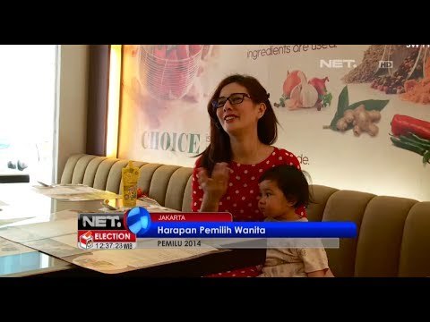 NET12 - Harapan para pemilih wanita akan kehidupan lebih baik bagi ibu dan anak