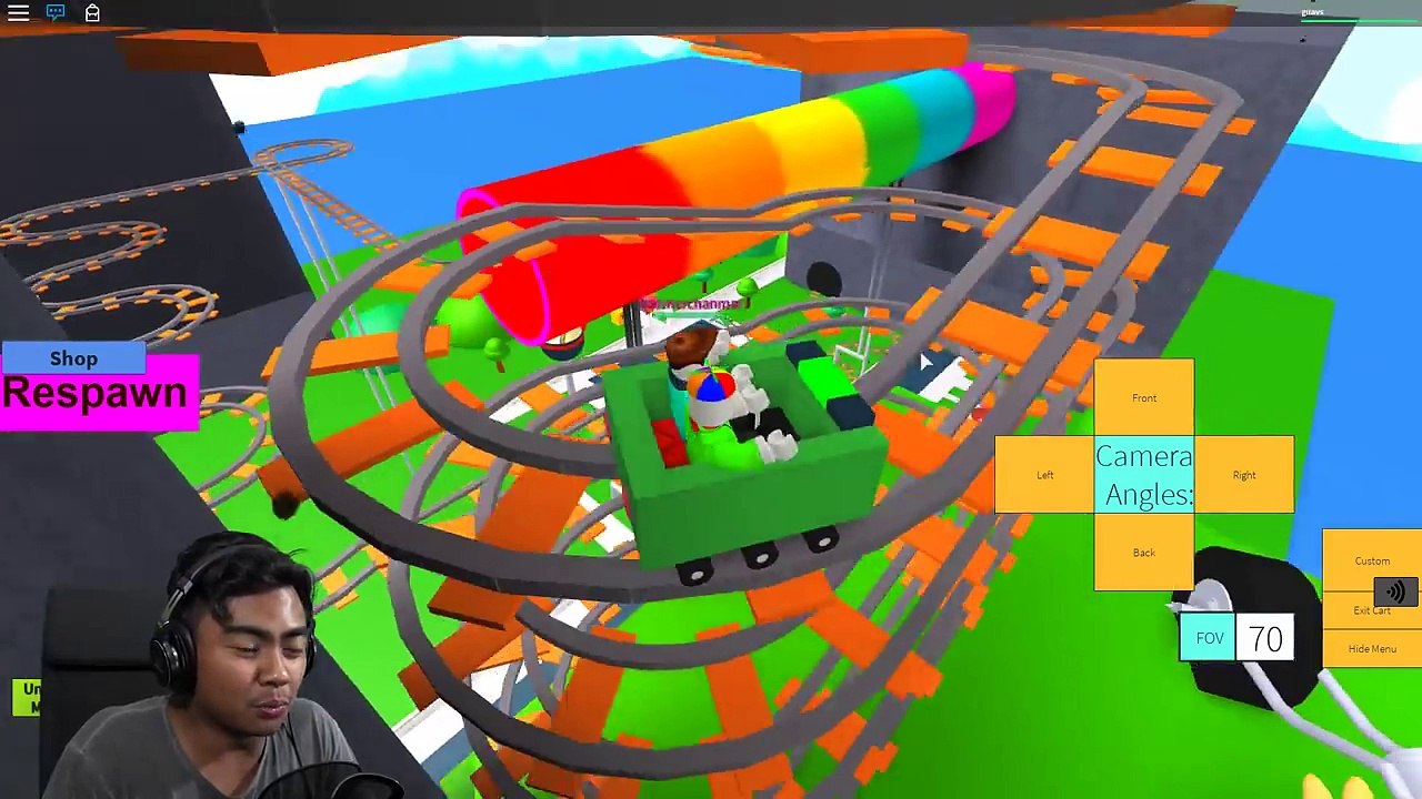 UNCLE GRANDPAS ROLLERCOASTER! | Roblox