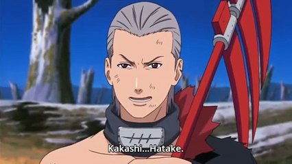 Hidan and Kakuzu vs Team Asuma and Kakashi