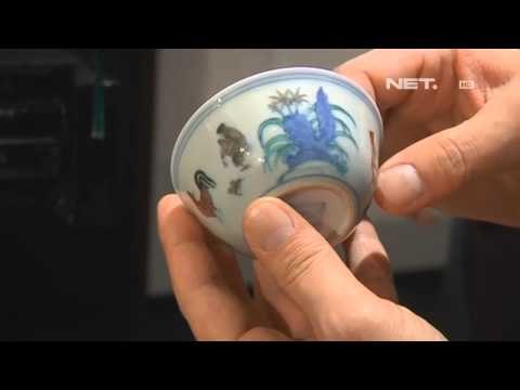 NET12 - Benda antik, mangkuk berasal dari abad 15 senilai lebih dari 280 Milyar