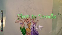 TIPS on DRAWING HAIR (a Tips and Tricks Video on Hair) - @DramaticParrot