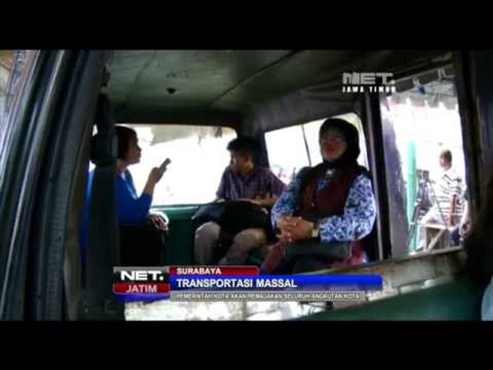 NET JATIM - Pemerintah kota Surabaya akan remajakan seluruh angkutan kota