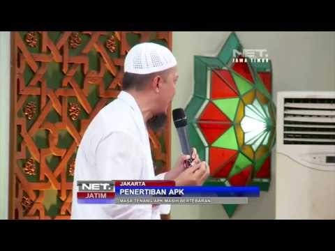 NET JATIM - Penertiban APK di Jakarta pada masa tenang kampanye